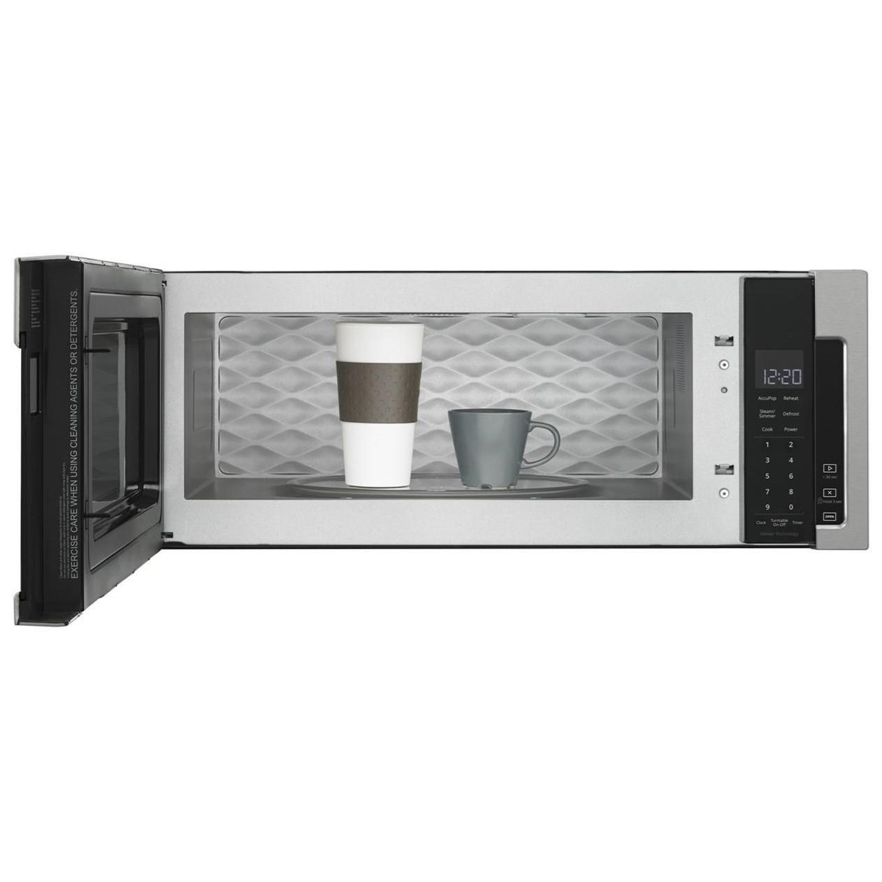 Microwave hood clearance whirlpool